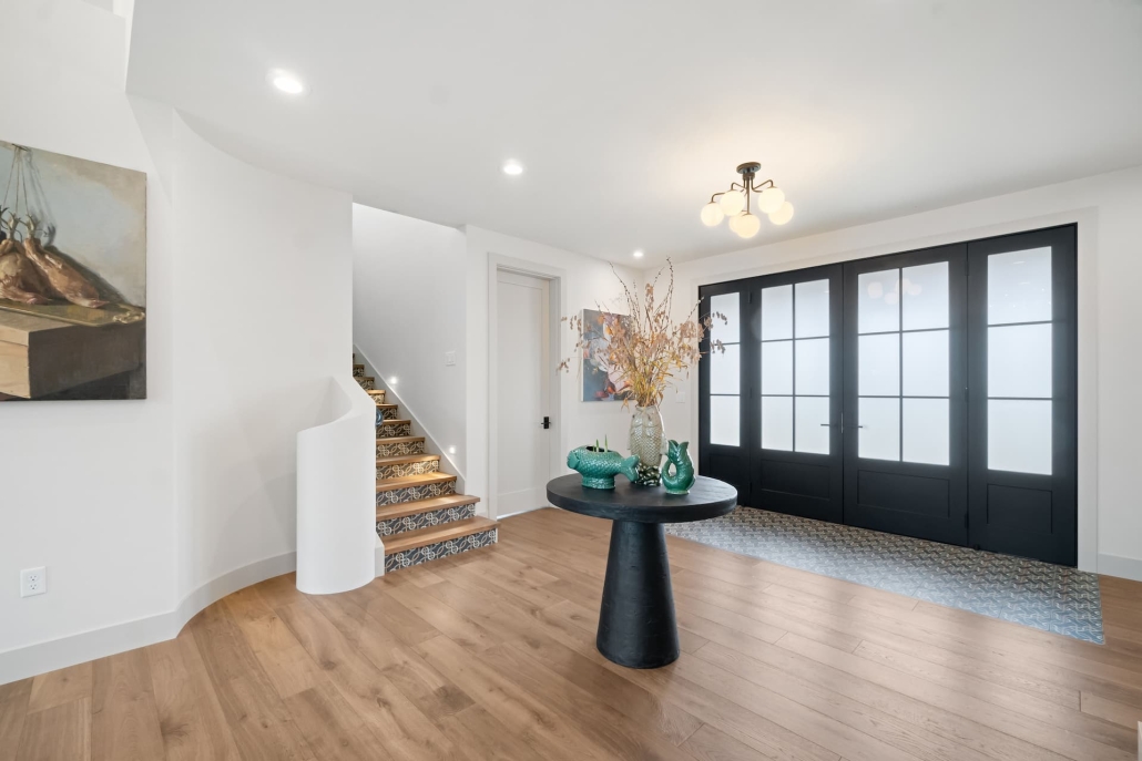 ashland-home-renovation-normal-5-Darren-Campbell-5751 redesigned and remodeled open entry area in Ashland, Oregon home